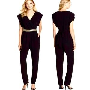 Nordstrom, Eliza, J. Jumpsuit. Size 12. Jet black.